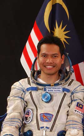 Khaleed faiz Malaysian Astronaut